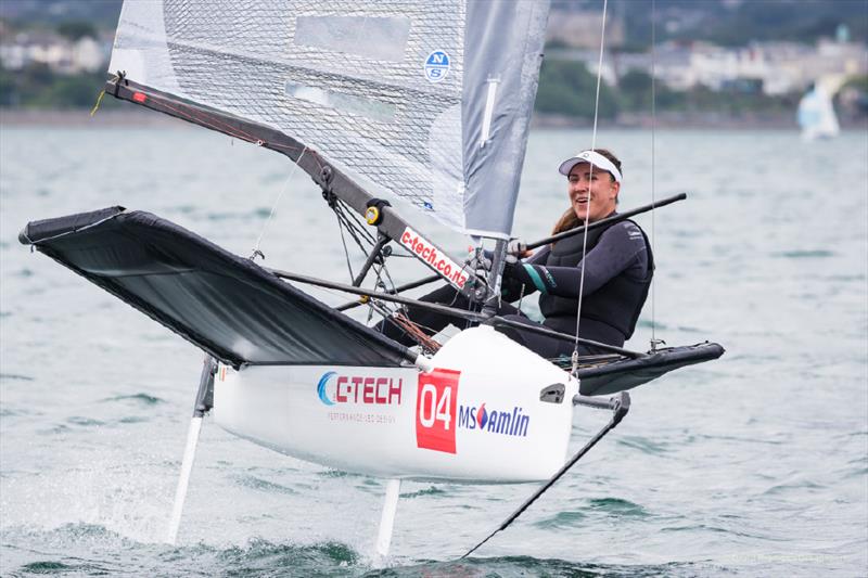 Volvo Dun Laoghaire Regatta day 2 photo copyright David Branigan / Oceansport taken at  and featuring the International Moth class