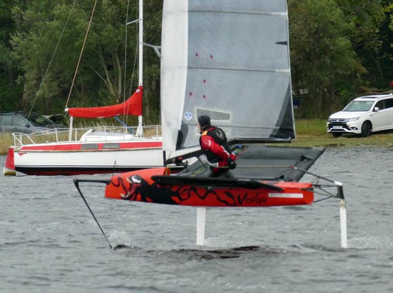 Moth and WASZP Open at Bala photo copyright John Hunter taken at Bala Sailing Club and featuring the International Moth class