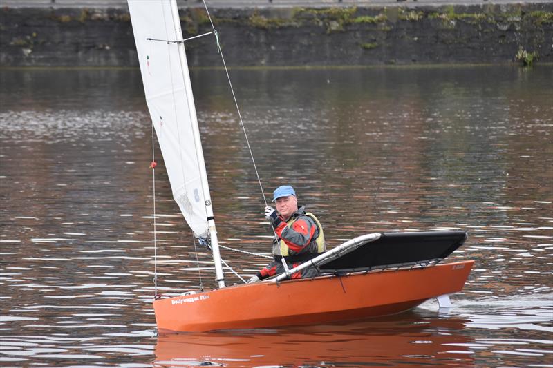 Sailing is the lightest of airs is a challenge for the sailors and for the Handicap System; What if there was breeze when the race started? Is determining the PY on COMPLETION of the race really so radical? photo copyright David Henshall taken at  and featuring the International Moth class