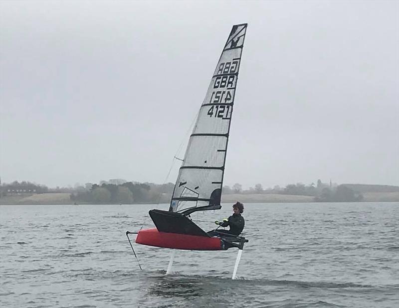 International Moth Grand Prix at Grafham Water photo copyright James Sainsbury taken at Grafham Water Sailing Club and featuring the International Moth class