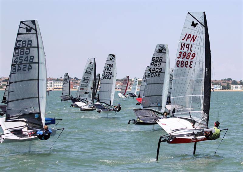 Noble Allen 2018 International Moth UK Championship at Thorpe Bay day 4 - photo © Mark Jardine / IMCA UK