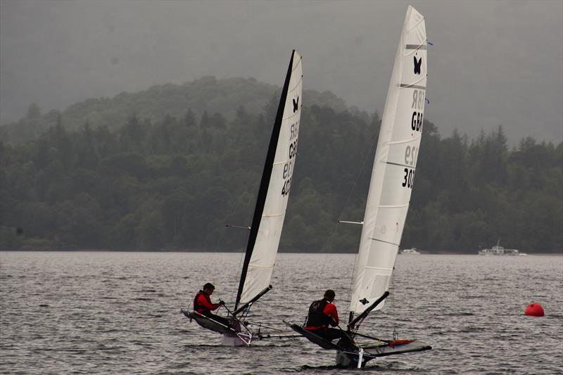 International Moth Lowrider Nationals at Loch Lomond - photo © Katie Hughes