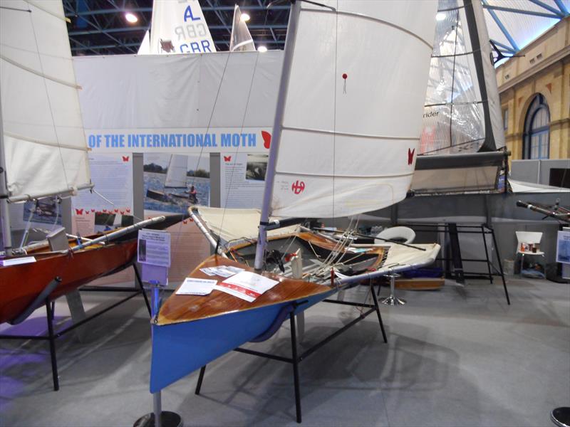 Lowrider Moths at the RYA Dinghy Show 2019 photo copyright Ian Marshall taken at RYA Dinghy Show and featuring the International Moth class