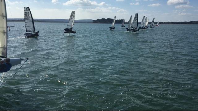 Noble Marine International Moth Grand Prix at Parkstone photo copyright IMCA UK taken at Parkstone Yacht Club and featuring the International Moth class