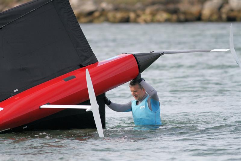 2019 Wetsuit Outlet UK Moth Nationals at Castle Cove SC day 2 - photo © Mark Jardine / IMCA UK