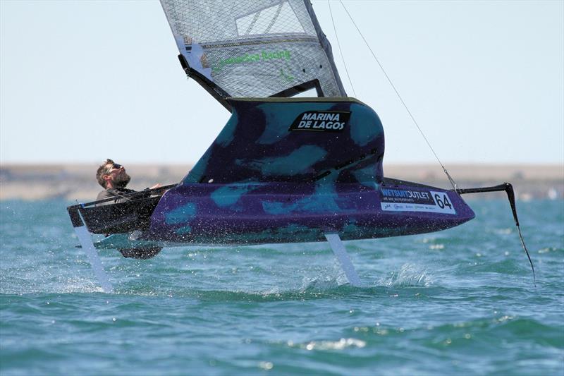 James Sainsbury sailing Valkyrie - photo © Mark Jardine