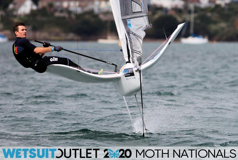 Wetsuit Outlet UK Moth Nationals day 1 photo copyright Mark Jardine / IMCA UK taken at Weymouth & Portland Sailing Academy and featuring the International Moth class