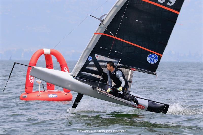 Italian Open Moth Championship on Lake Garda photo copyright Elena Giolai / Circolo Vela Torbole taken at Circolo Vela Torbole and featuring the International Moth class