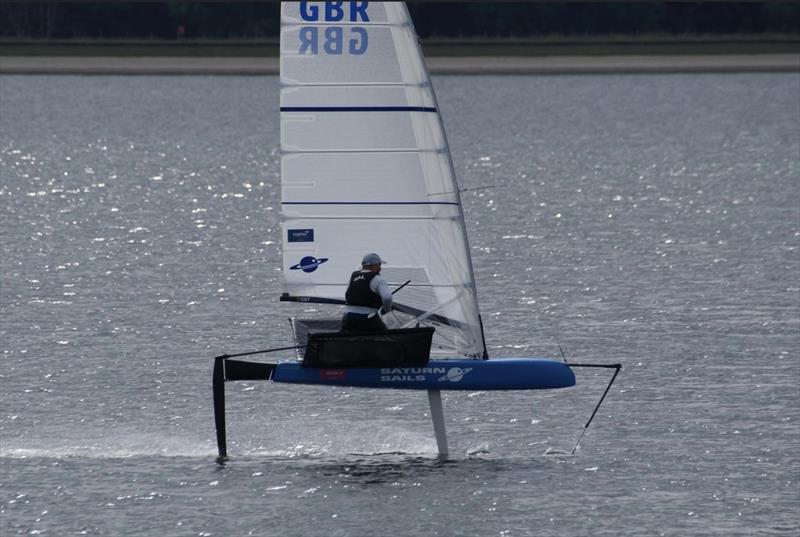 The freshly launched Maverick photo copyright Fluid Composites taken at Rutland Sailing Club and featuring the International Moth class