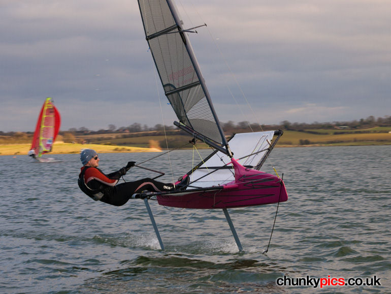 Steve Nicholson Memorial Trophy photo copyright Anthony York / www.chunkypics.co.uk taken at Northampton Sailing Club and featuring the International Moth class