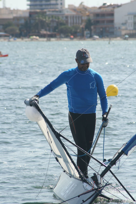 Mar Menor Moth Fest day 1 photo copyright Pro-Vela taken at  and featuring the International Moth class