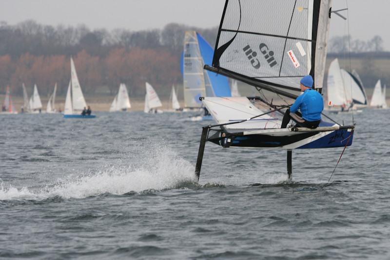 Tiger Trophy at Rutland photo copyright Martin Hollingshead taken at Rutland Sailing Club and featuring the International Moth class