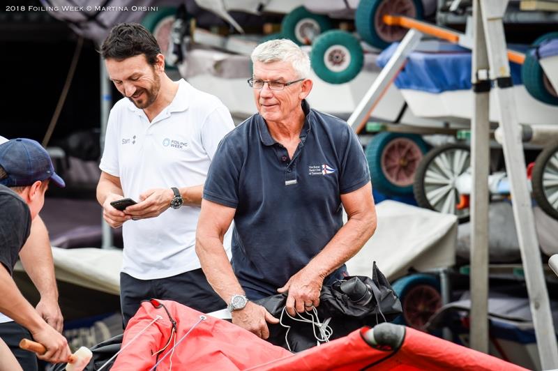 The first Foiling Week Forum starts in Sydney at Woollahra Sailing Club photo copyright Martina Orsini / Foiling Week taken at Woollahra Sailing Club and featuring the International Moth class