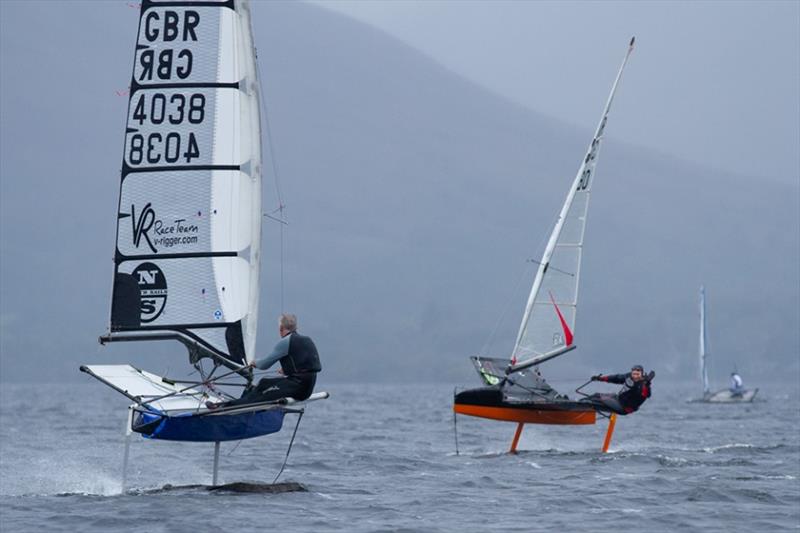 Scottish Moth National Championships and UK Inland Championships photo copyright Greg Pitt taken at Loch Lomond Sailing Club and featuring the International Moth class