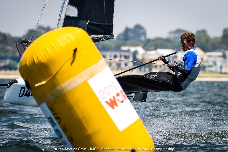 Tom Slingsby has been untouchable during the event photo copyright Martina Orsini taken at Mounts Bay Sailing Club, Australia and featuring the International Moth class
