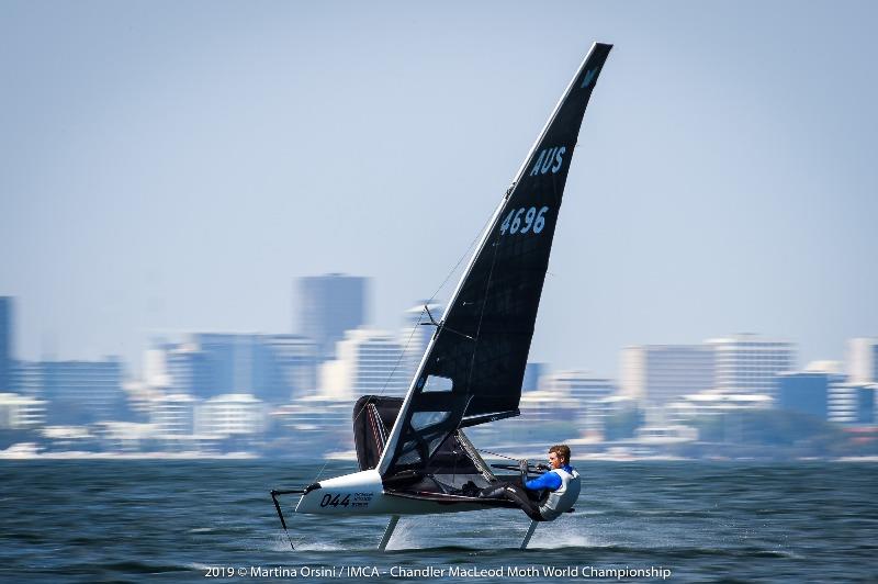 Tom Slingsby sailing on the Swan River in Perth - photo © Martina Orsini