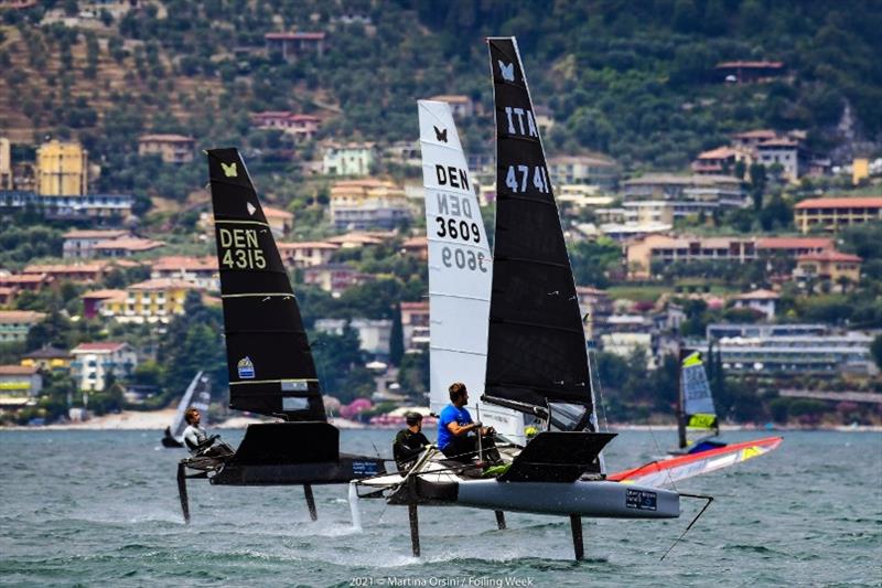 Liberty Bitcoin Moth Cup - Day 3 photo copyright Martina Orsini / Foiling Week taken at  and featuring the International Moth class