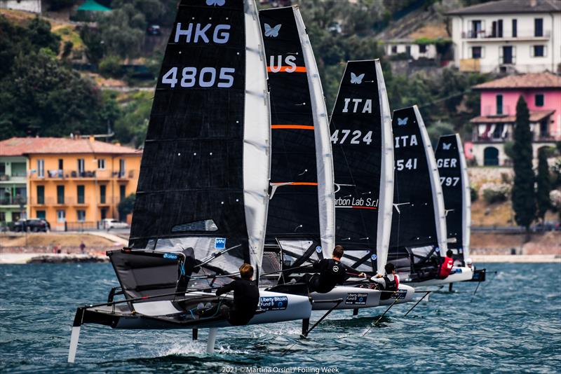 Nicolai Jabcobsen (HKG). Liberty Bitcoin Moth Cup, Foiling Week 2021.  - photo © Martina Orsini/Foiling Week