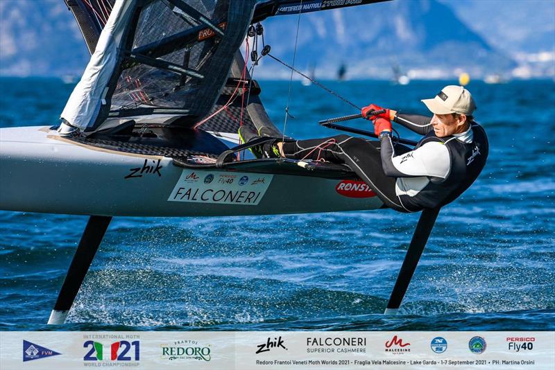 Redoro Frantoi Veneti Moth Worlds 2021. Paul Goodison, Senior Sailor. - photo © Martina Orsini