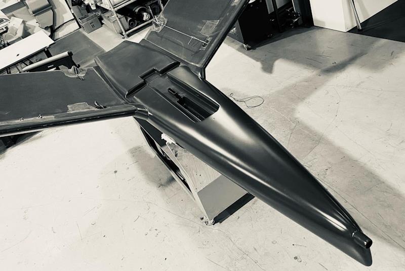 Aerocet Moth in build, new for 2022 in the UK - photo © Maguire Boats