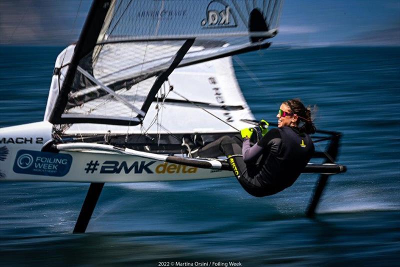 Foiling Week 2022 photo copyright Martina Orsini / Foiling Week taken at  and featuring the International Moth class