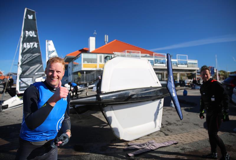 Doyle Sails Swedish Moth Nationals day 1 - photo © Malcom Hanes