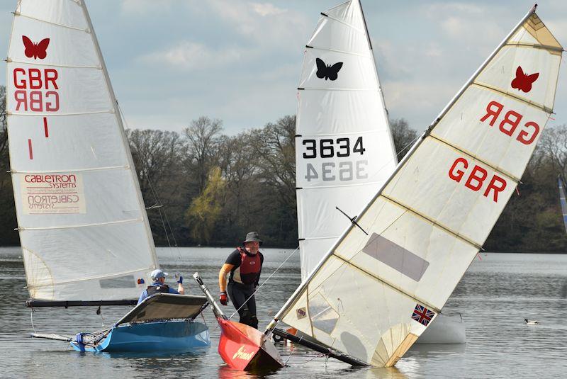 Prime 8 - Lowrider Moths at Nantwich & Border Counties SC photo copyright Dougal Henshall taken at Nantwich & Border Counties Sailing Club and featuring the International Moth class
