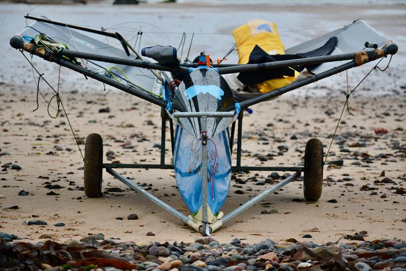 Lowrider International Moth Scottish Championship at Largo Bay Sailing Club photo copyright Kirsten Windfuhr taken at Largo Bay Sailing Club and featuring the International Moth class