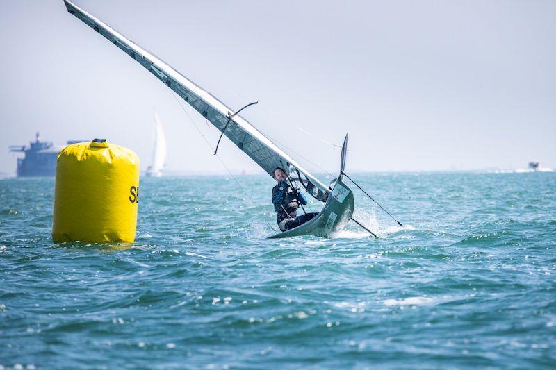 International Moth open meeting at Stokes Bay - photo © Peter Mackin / www.pdmphoto.co.uk