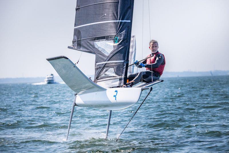 International Moth open meeting at Stokes Bay - photo © Peter Mackin / www.pdmphoto.co.uk