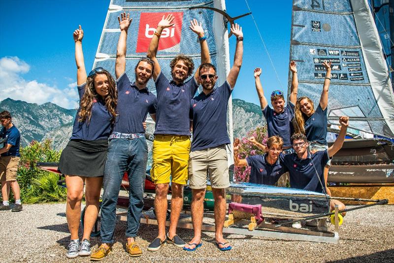 Audace Sailing Team - Università di Trieste - Overall Winner Foiling SuMoth Challenge 2023 photo copyright Martina Orsini / We Are Foiling Media taken at Fraglia Vela Malcesine and featuring the International Moth class