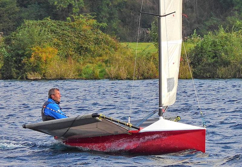 Kevin Hope getting to know One Step Beyond photo copyright John Sears taken at Burton Sailing Club and featuring the International Moth class