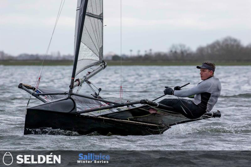 Lowrider Moths aplenty in the Seldén SailJuice Winter Series photo copyright Tim Olin / www.olinphoto.co.uk taken at  and featuring the International Moth class