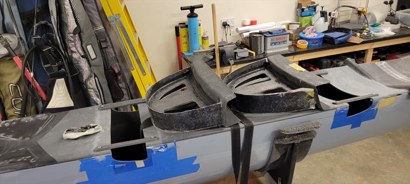 Exocet Moth Aero Wing Upgrade photo copyright Paul Gliddon taken at  and featuring the International Moth class