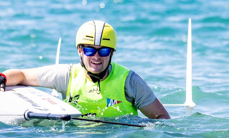 Mattias Coutts wins PredictWind Moth World Championship  photo copyright Suellen Hurling / Live Sail Die taken at Manly Sailing Club and featuring the International Moth class