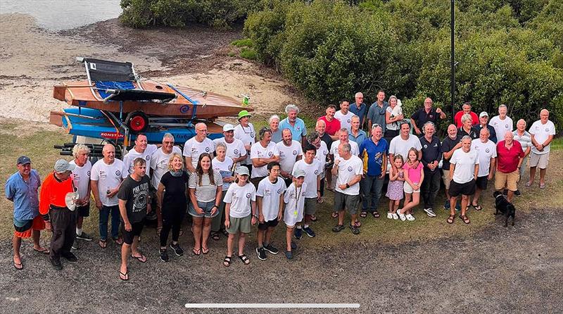 2025 Moth Lowrider Australian Championship photo copyright Australian International Moth Association taken at Saratoga Sailing Club and featuring the International Moth class