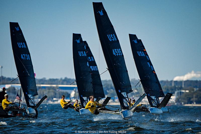 Foiling Week Pensacola 2025 photo copyright Martina Orsini / Foiling Week taken at  and featuring the International Moth class