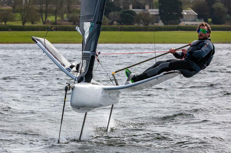 International Moth Northern Championship at Rutland photo copyright Tim Olin / www.olinphoto.co.uk taken at Rutland Sailing Club and featuring the International Moth class