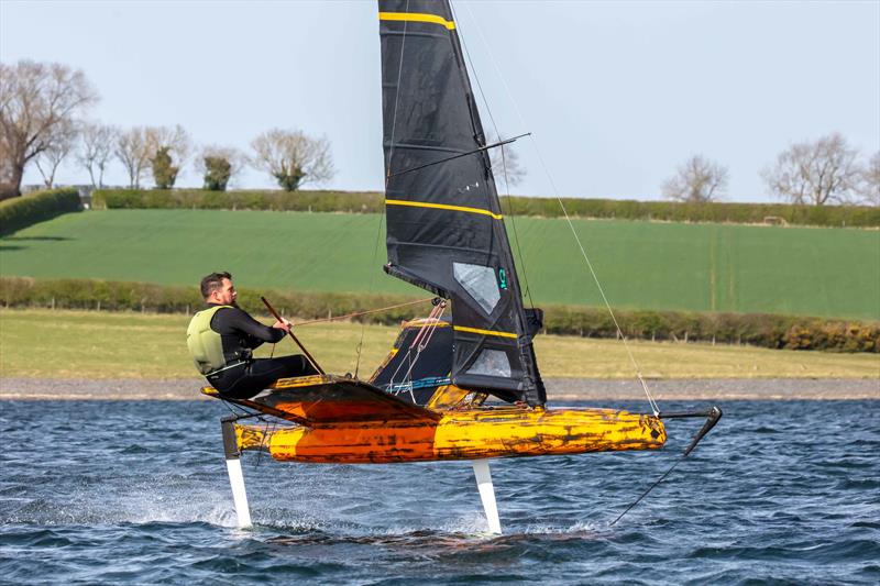 International Moth Northern Championship at Rutland photo copyright Tim Olin / www.olinphoto.co.uk taken at Rutland Sailing Club and featuring the International Moth class