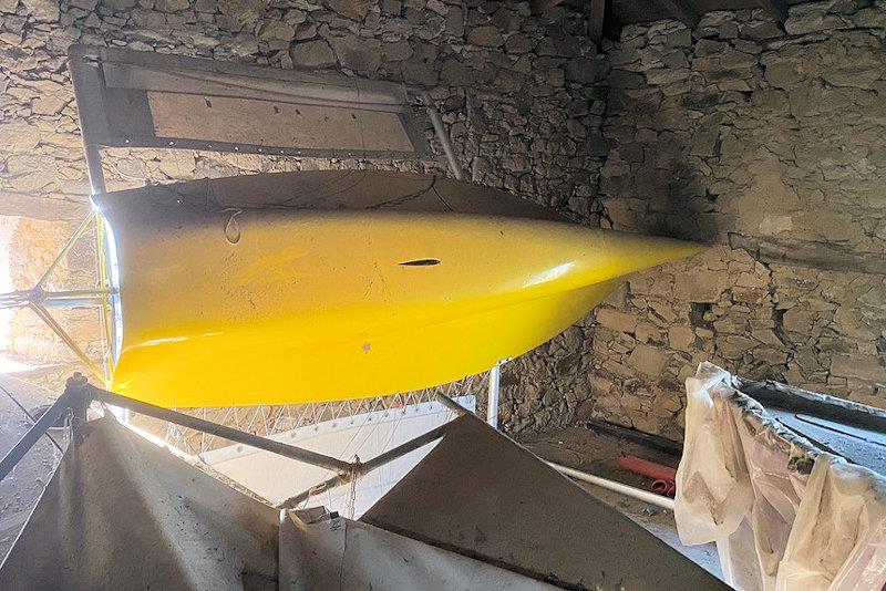 Another barn find that will shortly be restored to its former glory, ready for the Lowrider International Moth UK National Championship - photo © D Balkwill