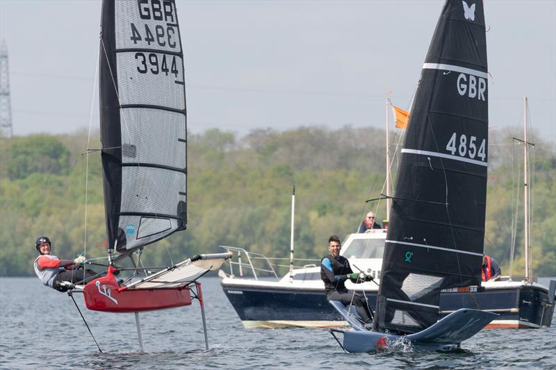 International Moth Inland Championship at Grafham Water Sailing Club - photo © Paul Sanwell / OPP
