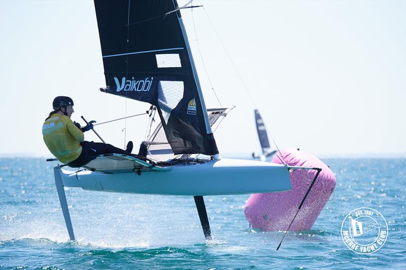 2026 Australian International Moth Open National Championships Day 1 photo copyright Shane Baker taken at McCrae Yacht Club and featuring the International Moth class