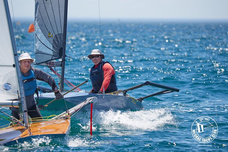2026 Australian International Moth Open National Championships Day 3 photo copyright Shane Baker taken at McCrae Yacht Club and featuring the International Moth class