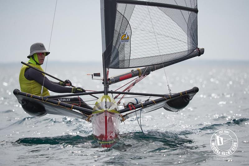 2026 Australian International Moth Open National Championships day 4 photo copyright Shane Baker taken at McCrae Yacht Club and featuring the International Moth class