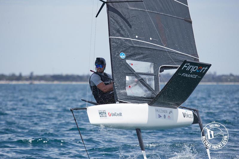 2026 Australian International Moth Open National Championships day 4 photo copyright Shane Baker taken at McCrae Yacht Club and featuring the International Moth class