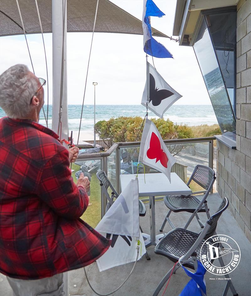 2026 Australian International Moth Open National Championships photo copyright Shane Baker taken at McCrae Yacht Club and featuring the International Moth class
