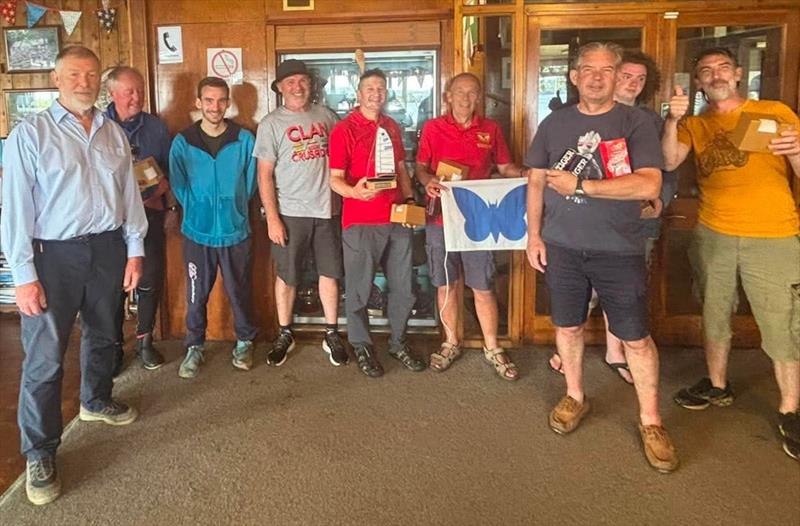 Prizegiving - Lowrider International Moth Scottish Championship at Loch Lomond - photo © Katie Hughes