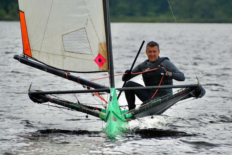 Ultra narrow Axeman 3 design - Lowrider International Moth Scottish Championship at Loch Lomond - photo © Katie Hughes