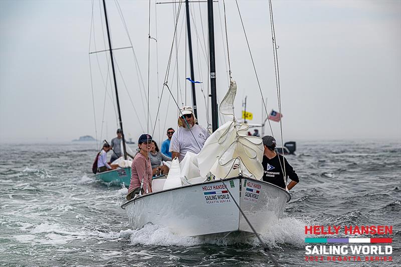 2023 Helly Hansen Sailing World Regatta Series - Marblehead photo copyright Walter Cooper taken at Corinthian Yacht Club of Marblehead and featuring the International One Design class