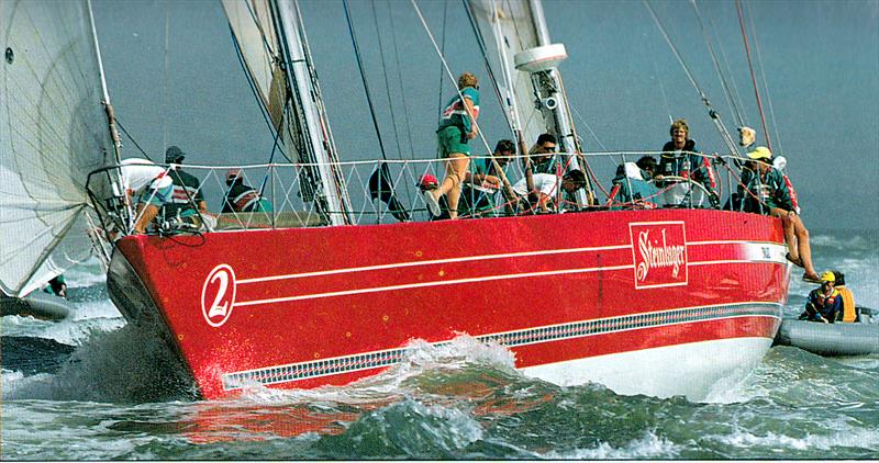 Steinlager 2 - Finish 1989/90 Whitbread Round the World Race - Southampton - photo © Barry Pickthall / PPL